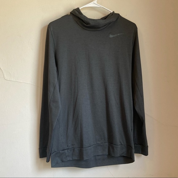 Nike Pro Men’s Pullover Hoodie Gray Sweater Small - Picture 8 of 8